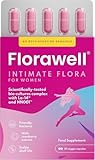 Florawell® Vaginal Probiotics for Women – Scientifically Proven Bio Cultures for Women’s Intimate Flora – with Cranberry Extract - 30 Oral Capsules