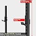 ARCHON Adjustable Squat Rack | Weight Rack | Squat Rack and Bench Press Rack | Squat Stand | Half Rack | Barbell Rack | Great Ad On Olympic Weight Bench and use with Your Squat Bar