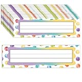 9.5X3 inch Colorful Dot...