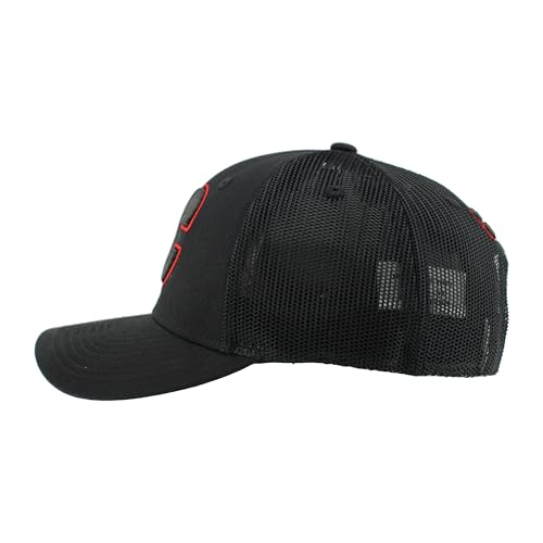 Gorra Snapback Ajustable Oficial NHL Unisex Negra miniatura 7