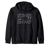 Divertida fórmula de matemáticas, ecualización geek matemáticas Sudadera con Capucha