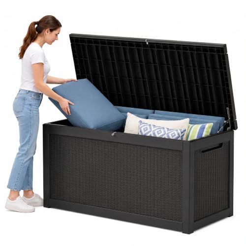 350 Gallon Resin Deck Box