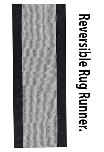 Image of 2x5 ft Cotton Carpet Runner - Breathable & Durable Rug for Hallway, Kitchen, and Balcony Styling