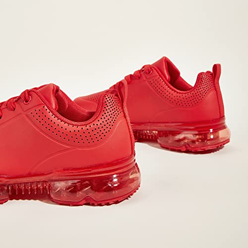 Image of LUCKY STEP Women Air Cushion Fashion Sneakers Breathable Casual Comfortable Lightweight Walking Shoes