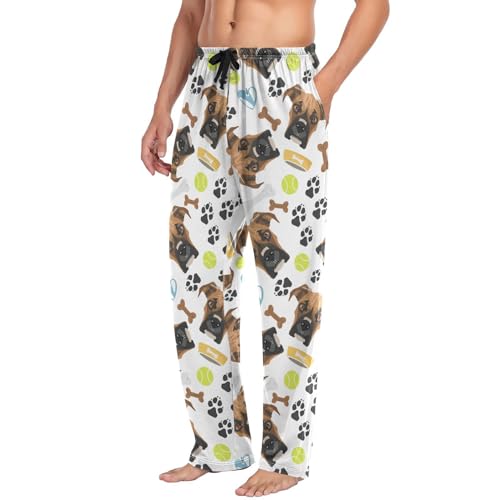 Aslsiy Mens Pajama Pants Pajama Bottoms Lounge PJ Pant for Men3