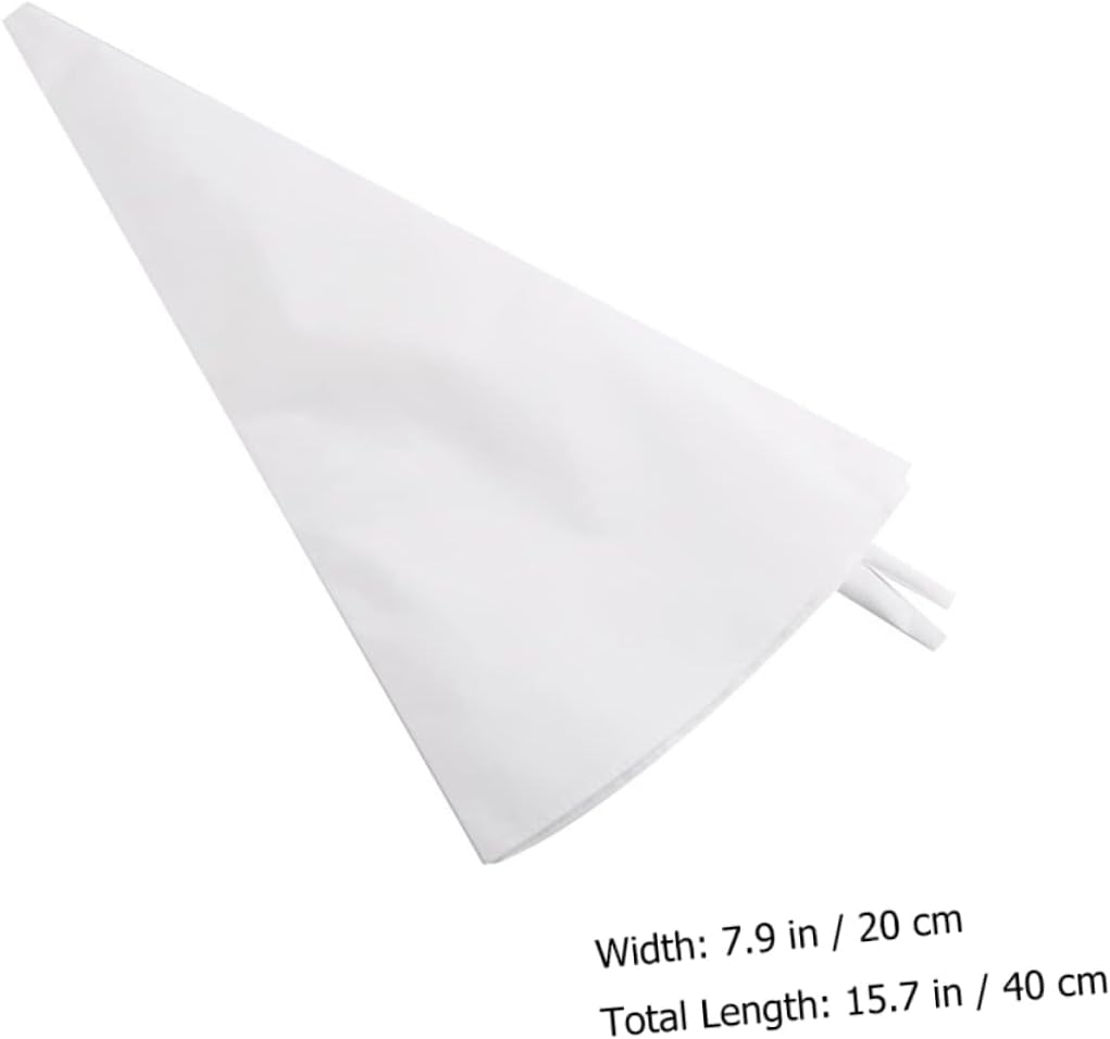 Ciieeo 3pcs Reusable Cake Decorating Piping Bags Cotton Pastry Bags for Frosting Icing Diy Cake Decoration Cupcakes Cookies Home Baking