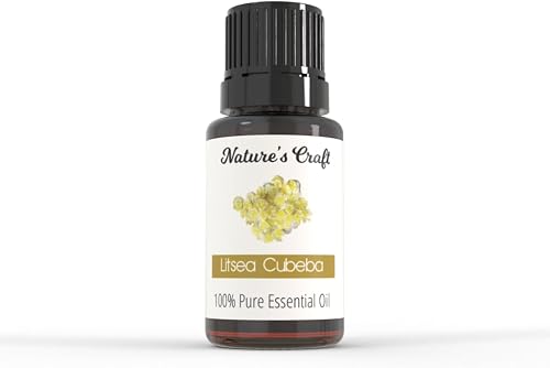 Nature's Craft Pure Litsea Cubeba Essential Oil 10 ml
