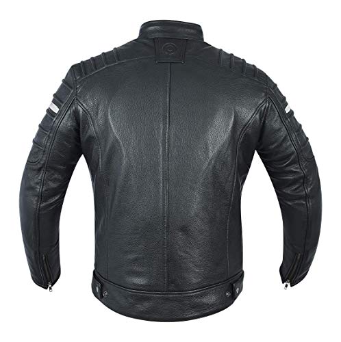 MAGOMA Bronx, Giacca in Pelle A++ con Protezioni