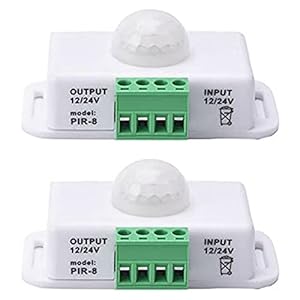 Mauedest 2X PIR-8 Bewegungsmelder Schalter