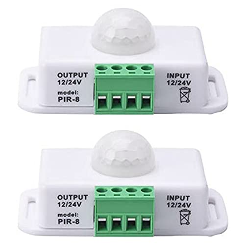 Mauedest 2X PIR-8 Bewegungsmelder Schalter