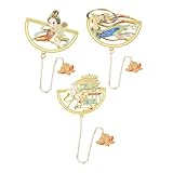 Marque-pages anciens - le style élégant et la finition exquise rendent ce marque-page en métal attrayant et charmant, un marque-page