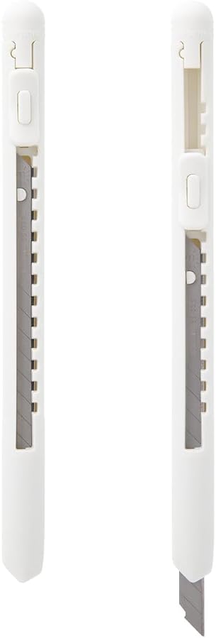 ミドリ 10個セット カッター ペンカッター 白 35557006