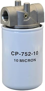 CP-752-10 Hydraulic Oil Filter,10 Micron, 20 GPM, 200 PSI, 1-12 UNF Threads