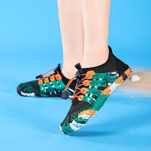 Image of Quickshark Kids Water Shoes Boys Girls Barefoot Aqua Socks Outdoor Indoor Quick Dry Sandals Lightweight Slip On Walking Sneakers for Beach Pool Swim (Little Kid /Big Kid)