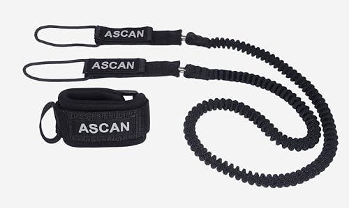 Wing Leash 4.0 Ascan 120 cm avec pivot anti-torsion en acier
