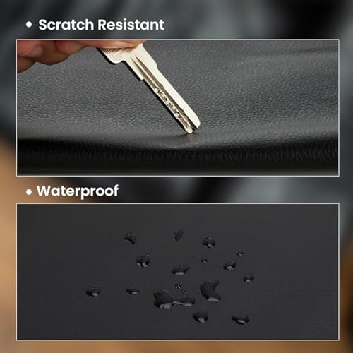 Image of WALLMATE Self Adhesive Repair Leather Patch /Waterproof Leather Tape DIY Leather for Sofa Chair Car Seat Couch & Furnituer Adheisve Leather Tap (10x30 /In, Leather Wrap)