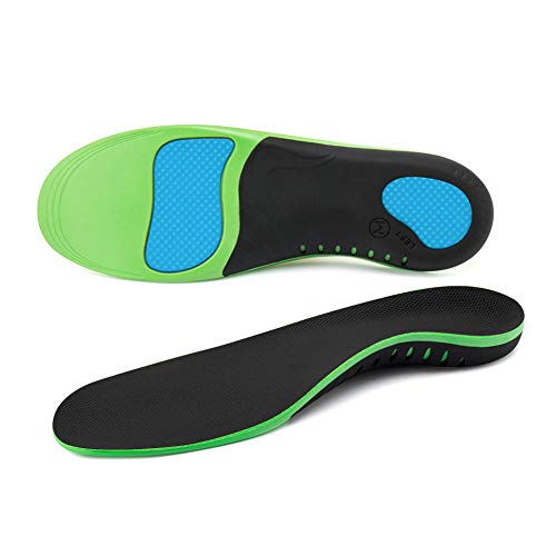 GAOAG Plantar Fasciitis Inserts Insole Orthotics Sports Comfort Shoes Insole High Arch Replacement