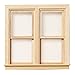 Melody Jane Dolls House Side by Side Working Window Wooden Miniature 1:12 Builders DIY