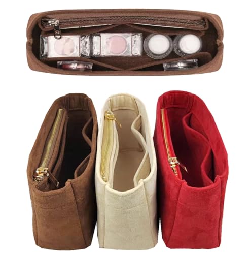 Lckaey Purse Organizer Insert, used for new Diane stick liner bag storage and sorting bag2072red