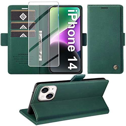 Funda para iPhone 14 verde anticaídas ideal para viajes y diario