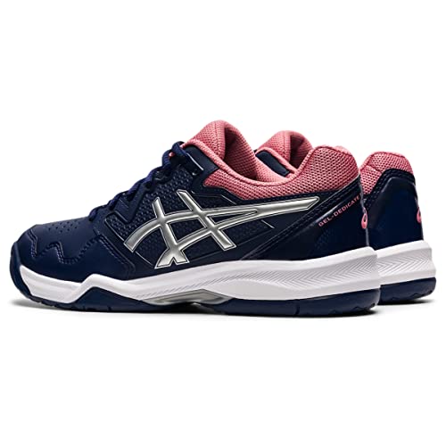 ASICS Women's Gel-Dedicate 7 Tennis Shoes, 7, Peacoat/Pure Silver3