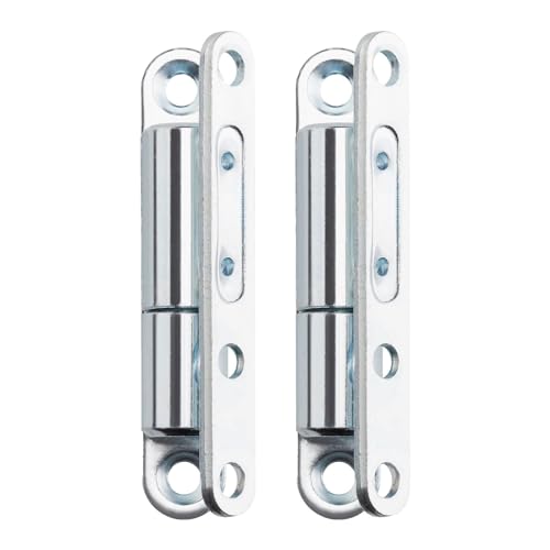 SOTECH 2 Stück Türbänder Aufschraubband 15 x 83 mm Scharnier Renovierband für Innentüren zum Aufschrauben (Stahl verzinkt)