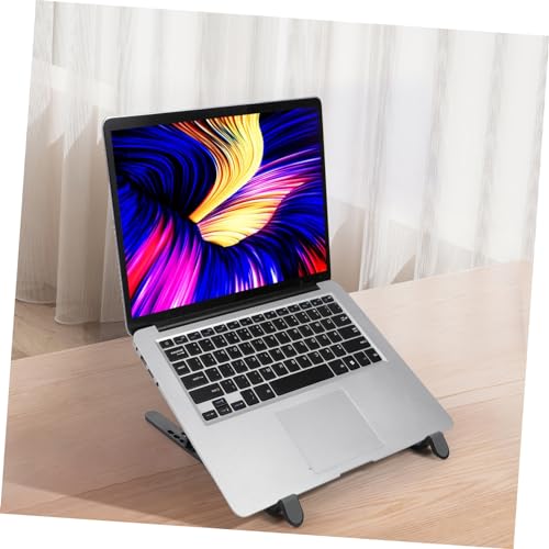 Soporte refrigerado para laptop portátil, elevador de escritorio con ventiladores silenciosos y eficientes para uso en casa y oficina miniatura 6