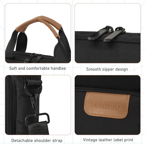TORIBIO 15 Inch Laptop Sleeve Bag Padded Travel Carrying Case by TORIBIO - Used condition - Image 7