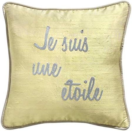 Coussin en Soie Sauvage B...
