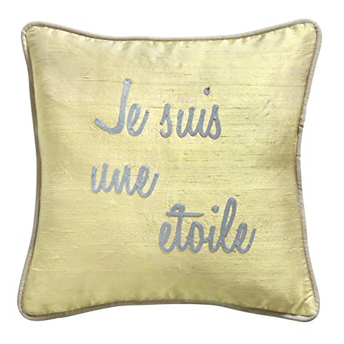Coussin en Soie Sauvage B...