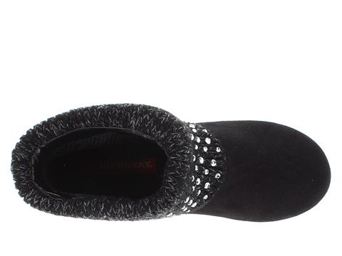 UNIONBAY Kids Girl's Bunny-G (Little Kid/Big Kid) Black Boot