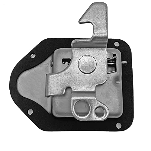 Image of Newace Truck Tool Box Latch Replacement,304 Stainless Steel Paddle Handle Lock Kit with Keys Accessories for Truck Bed Toolboxes, Trailer, UTV, Camper(1Pack Without Lock)