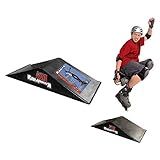 rampa skateboard usata Apropiado para niños de 5 años o más, 90 kg de peso máximo.