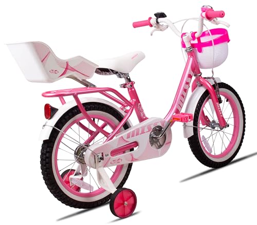 Bicicleta Aro 16 Missy Pro-X Infantil Estilo Vintage - Rosa