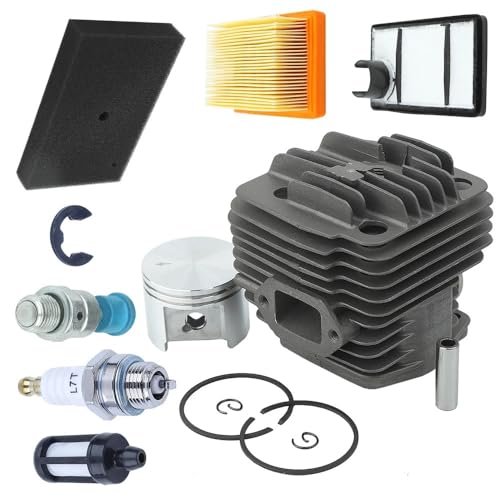 Kit filtre à air carburant et cylindre de 49mm haute compression pour scie à découper 4223 020 1200
