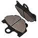 Cyleto Pastillas de freno delanteras para Yamaha SR250 SR 250 Classic 1996-2000...