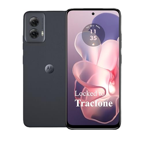 Image of Tracfone Motorola Moto g Power 2024 5G [Activation Promotion] Locked, Includes 1500Min /1500Txt /1500MB, 365 Days Service Plan -128GB, Black Beauty- Prepaid Smartphone, 6.7 inch 120Hz Display, 50MP Camera