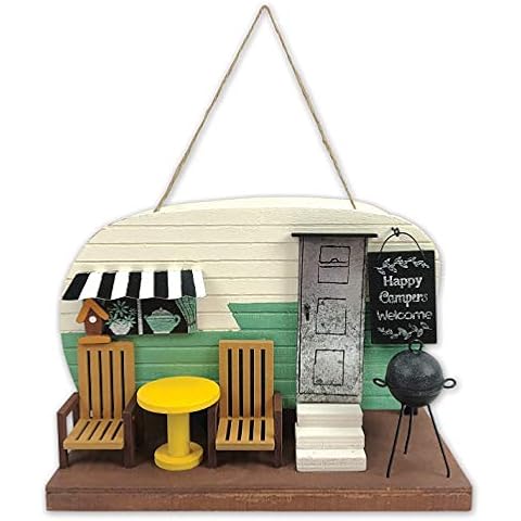 Sunset Vista Designs Welcome to The Woods Decorative Birdhouse Cover