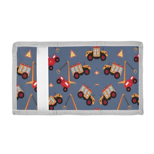 ALAZA Kids Wallets for Boys Girls Toddler Trifold Wallet Children Small Truck with Zipper Coin Pocket2