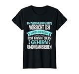 Damen Ergotherapeutin, Konzentrationsübungen, Förderschule,Medizin T-Shirt