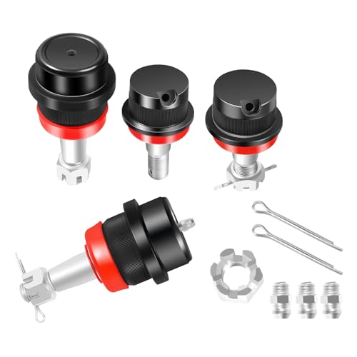 USUCRRE 10642 Ball Joint Kit - Upper & Lower Heavy Duty Replacement Compatible with Jeep TJ/XJ/YJ/ZJ (1984-2006) -Set of 4