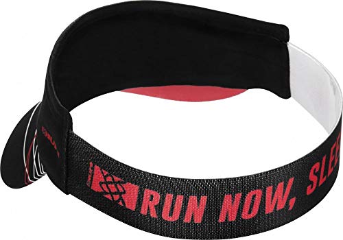Viseira para Corrida Hupi Run Lines Preto, Cor: Preto, Tamanho: Único