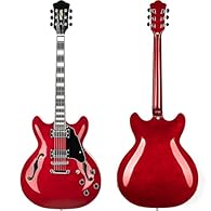 Well-made, excellent tone, and the finish with special craftsmanship not only adds a sense of fashion but also makes it more durable. Elegance Redefined: Embark on a journey with the 24.75-inch scale length, a canvas that harmonizes tradition and inn...