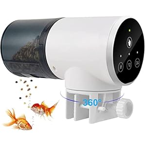 Optifit Plastic Usb Charger 3 Way Automatic Fish Feeder Timer Turtle Food Fish Tank Accessories Aquarium Auto Feeder Fish For Marine Aquariums Pond,?11 cm,H_15 cm,W_5 cm