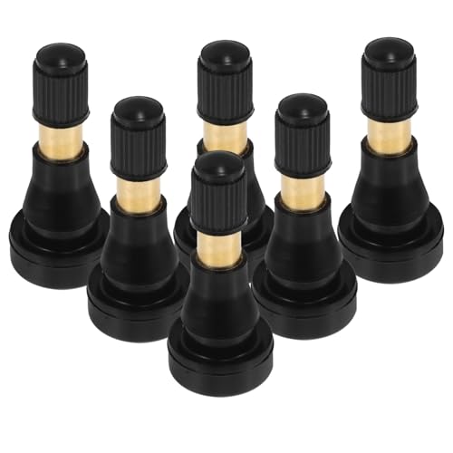 PRETYZOOM 6Pcs Tire Valve Stem Extender Durable and Valve Extensions for Trucks and Cars Easy Inflation Slip Resistant Design for Convenient Tire Maintenance