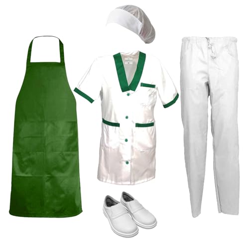 Damen-Arbeitskleidung, ideal für Molkereien, Werkstätten und Supermärkte. Personalisierbar mit Ihrem Logo für einen professionellen und maßgeschneiderten Look – Bild 5