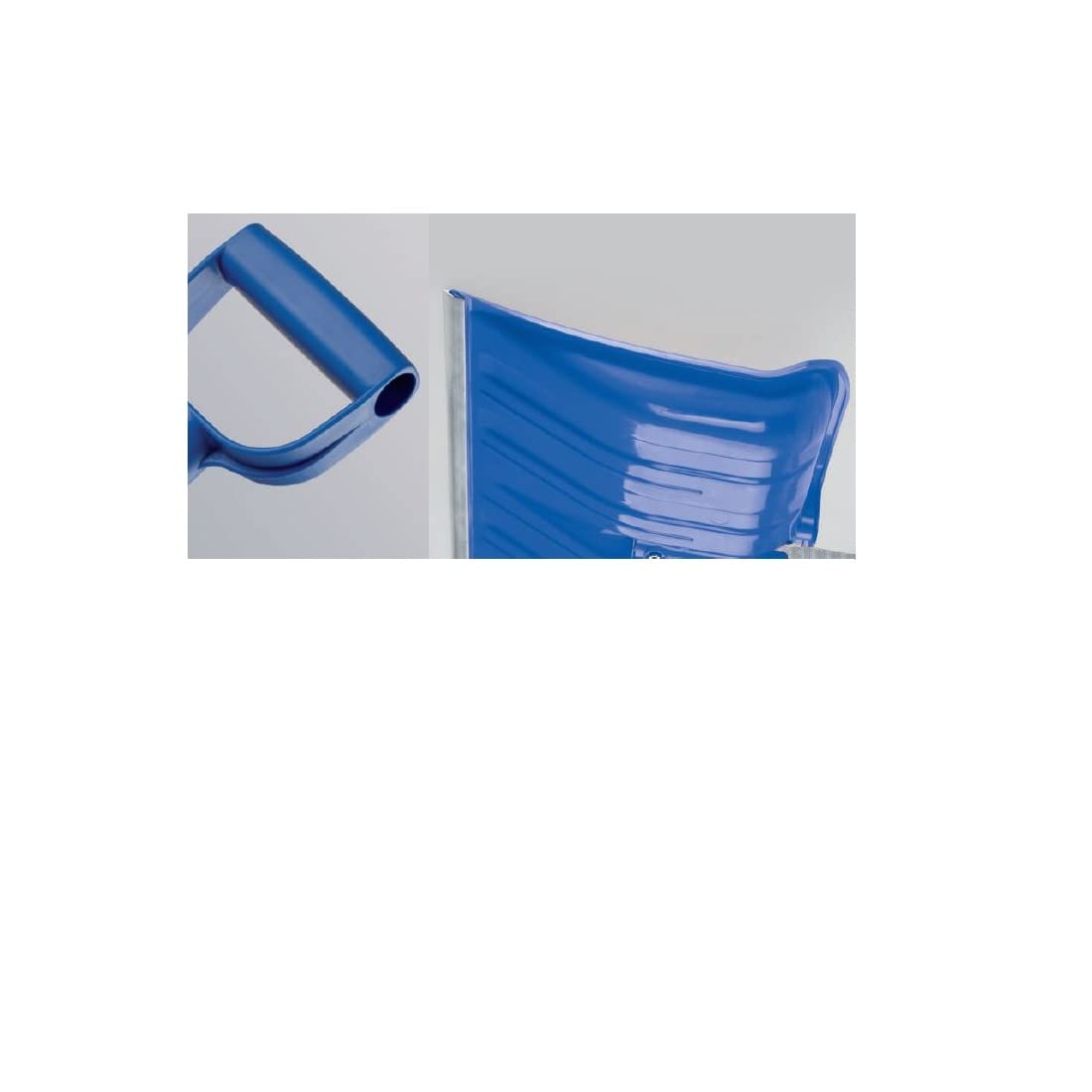S&M 544019 Pelle à Neige Hybride Bleu Feuille 46 cm avec Manche Composite