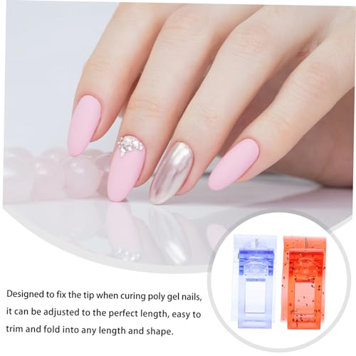 Kit Profesional de 12 Clips para Extensión de Uñas miniatura 4