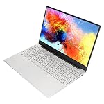 Notebook HD, Notebook Quad Core Prata de 15,6 Polegadas Com Tela IPS Plug UE para EscritóRio para Entretenimento (8+128G Plugue UE) 13 41kPLpmY9DL