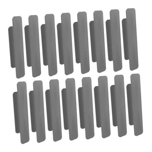 ledmomo 8組 粘着式ノブ 引き戸用 バーンドアハンドル 滑りやすく耐久性あり 簡単貼付け 取っ手具 日常使いに